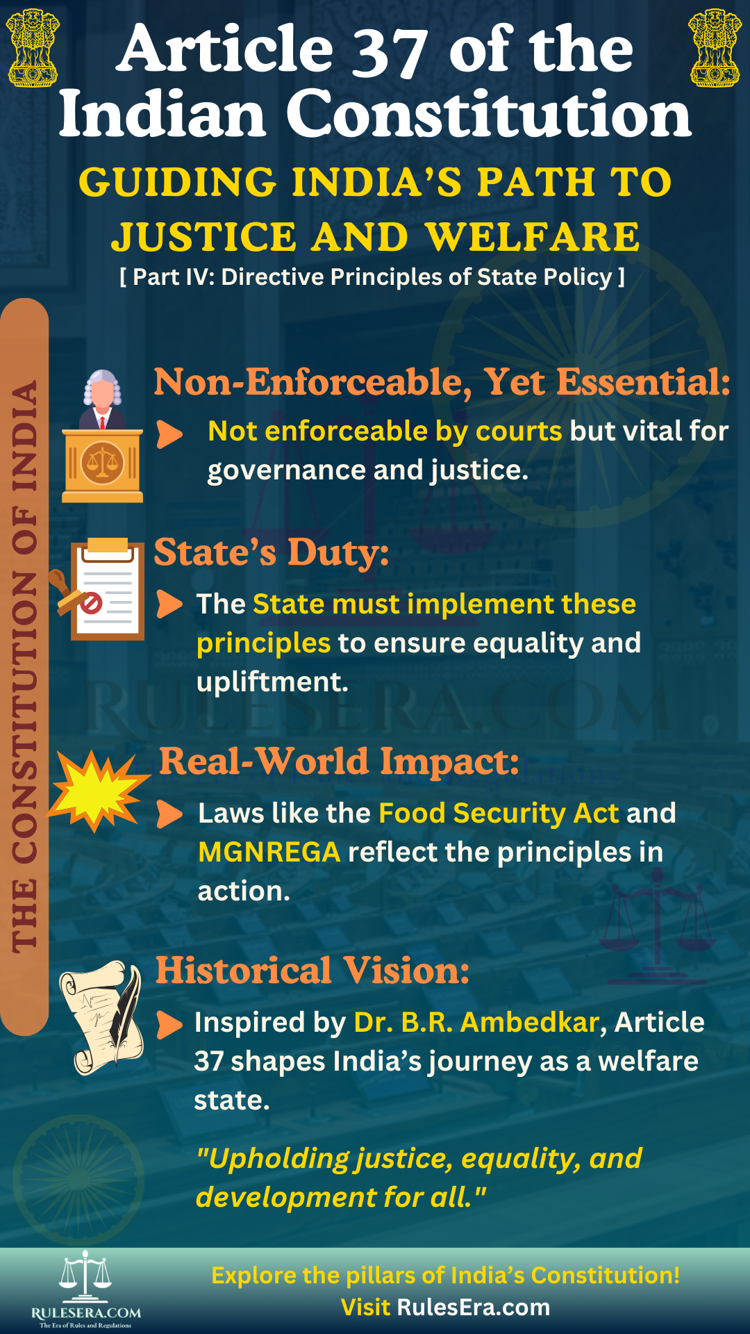 Overview of Article 37 and Application of Directive Principles