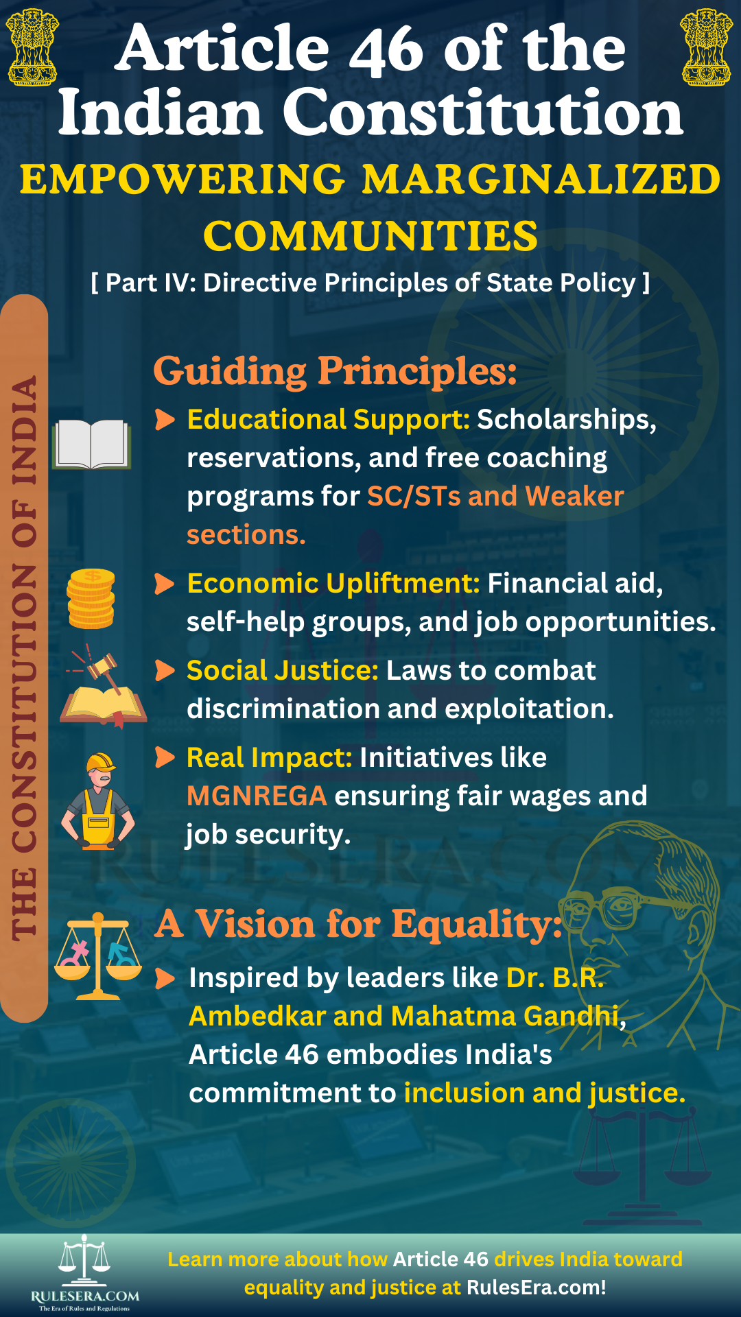 Overview of Article 46 and Promotion of Educational and Economic Interests